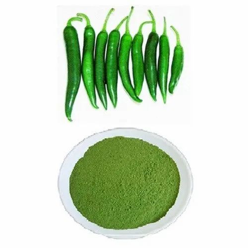 Fresh Green Chili Powder